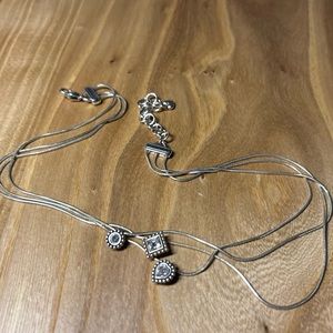 BUNDLE OF Silver/rhinestone jewelry